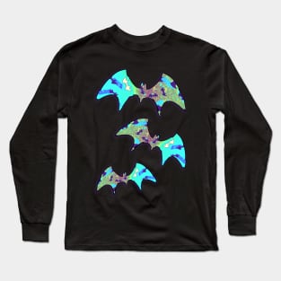 Ocean bat sprinkles Long Sleeve T-Shirt